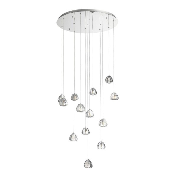 Подвесная светодиодная люстра ST Luce Waterfall SL6017.101.13 — Дзинь ля-ля