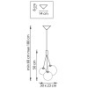Подвесной светодиодный светильник Lightstar Sferetta 801039 фото 8 &mdash; Дзинь ля-ля