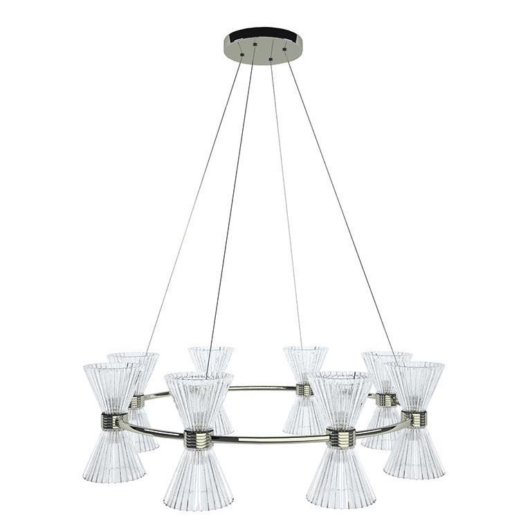 Подвесная люстра Newport 3618/S Nickel М0062660 фото 1 &mdash; Дзинь ля-ля