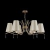 Подвесная люстра Crystal Lux Renata SP6 Gold фото 3 &mdash; Дзинь ля-ля