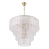 Подвесная люстра Crystal Lux Ricardo SP14 Brass фото 1 &mdash; Дзинь ля-ля