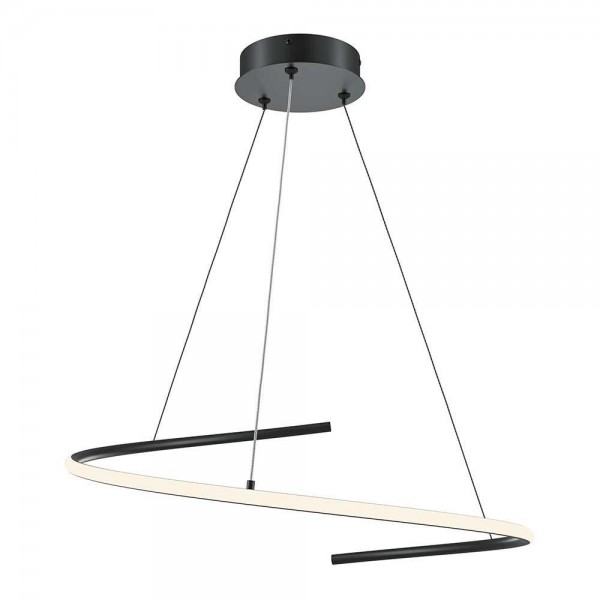 Подвесной светодиодный светильник Maytoni Curve MOD242PL-L33BK — Дзинь ля-ля
