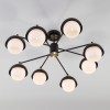 Потолочная люстра Eurosvet 70106/8 черный фото 3 &mdash; Дзинь ля-ля