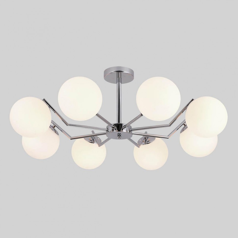 Подвесная люстра Eurosvet Frost 70154/8 хром фото 1 &mdash; Дзинь ля-ля