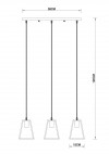 Подвесной светильник Arte Lamp Brussels A8030SP-3WH фото 2 — Дзинь ля-ля