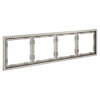 Рамка пластиковая VOLTUM S70 на 4 поста, (кашемир) фото 2 — Дзинь ля-ля