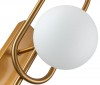 Бра Indigo Opaco 11015/2W Brass V000151 фото 3 — Дзинь ля-ля