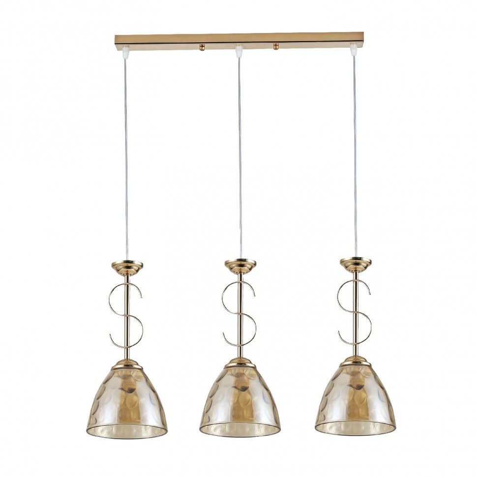 Подвесной светильник 30104/3GD AMB ЭкономСвет фото 1 — Дзинь ля-ля