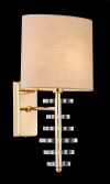 Бра Crystal Lux ARMANDO AP1.2 GOLD фото 3 &mdash; Дзинь ля-ля