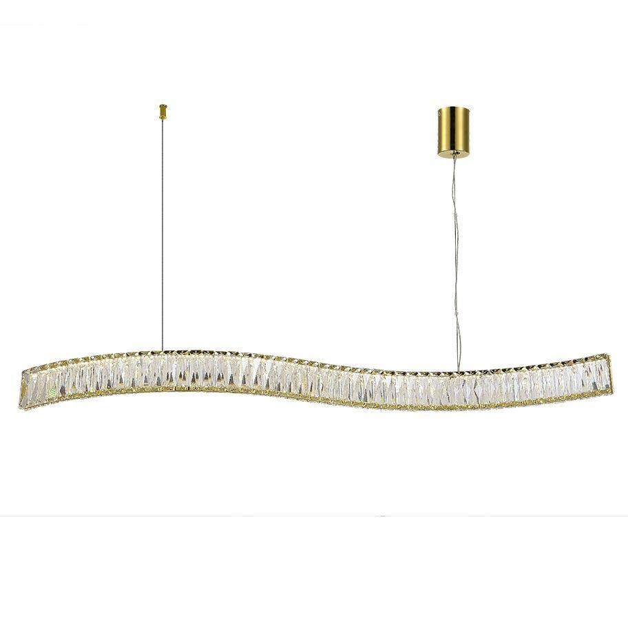 Подвеcной светодиодный светильник Newport 8243/110 gold new М0068068 фото 1 &mdash; Дзинь ля-ля