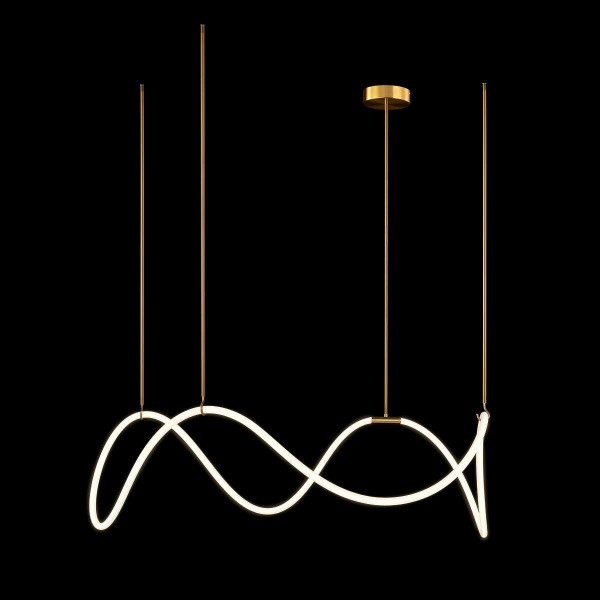 Подвесной светильник LOFT IT Thread 10388P/C Brass &mdash; Дзинь ля-ля