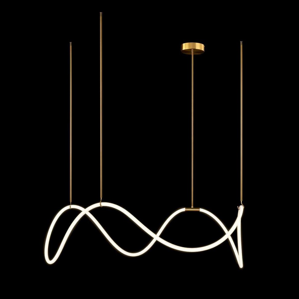 Подвесной светильник LOFT IT Thread 10388P/C Brass фото 1 &mdash; Дзинь ля-ля