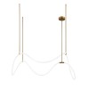 Подвесной светильник LOFT IT Thread 10388P/C Brass фото 4 &mdash; Дзинь ля-ля