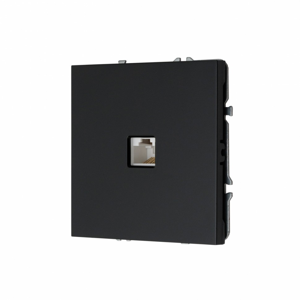 Компьютерная розетка MIKAMI RJ-45 кат. 5e черный фото 1 — Дзинь ля-ля