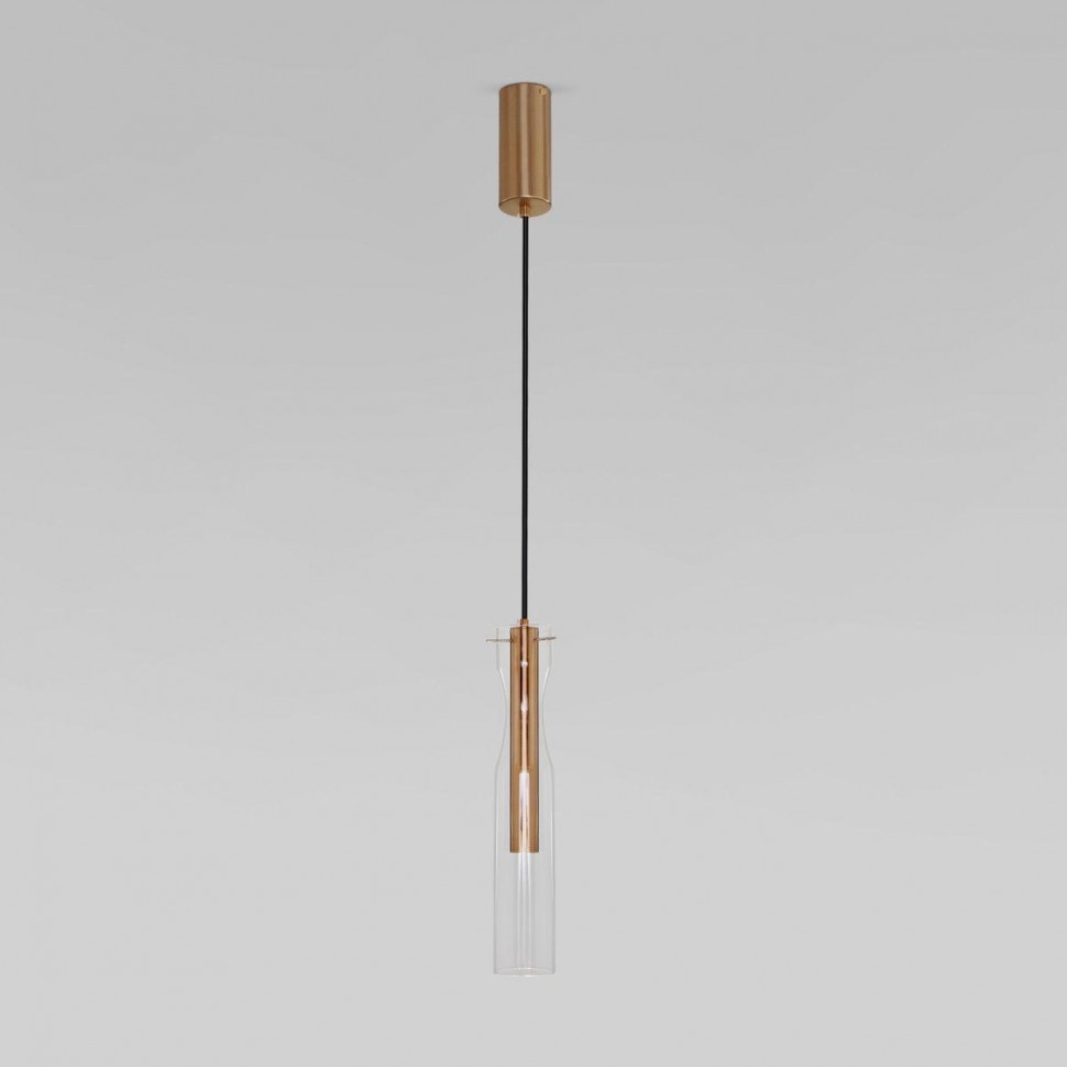 Подвесной светодиодный светильник Eurosvet Swan 50254/1 Led латунь фото 1 &mdash; Дзинь ля-ля