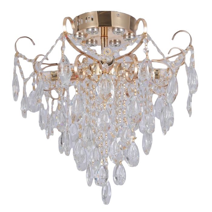 Люстра с хрусталем 15506/4FGD CL WTLED ЭкономСвет фото 1 &mdash; Дзинь ля-ля