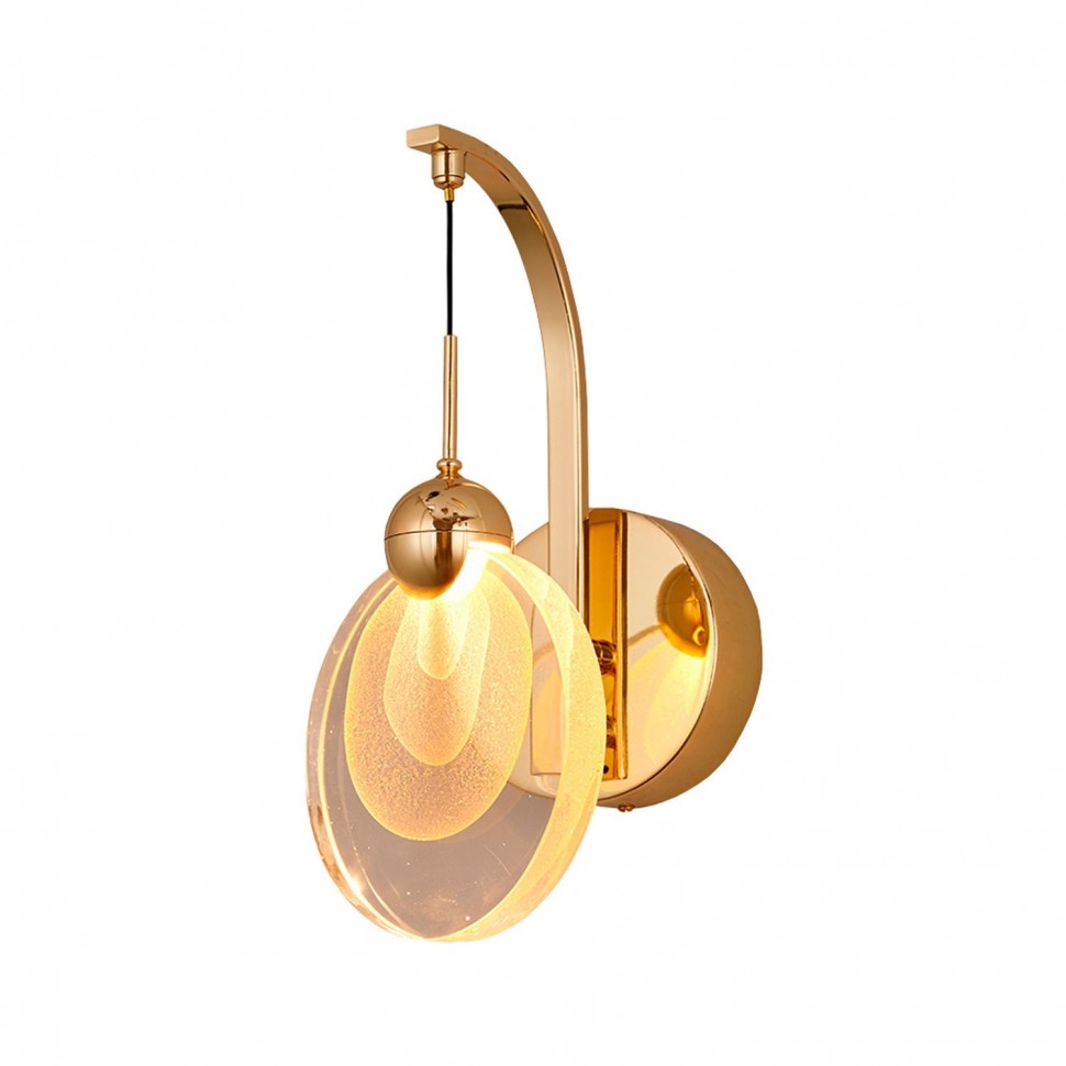 Настенный светодиодный светильник G61364/1wGD CL+WT Gerhort фото 1 — Дзинь ля-ля