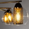 Потолочная люстра Arte Lamp Manchester A7045PL-8BK фото 3 &mdash; Дзинь ля-ля