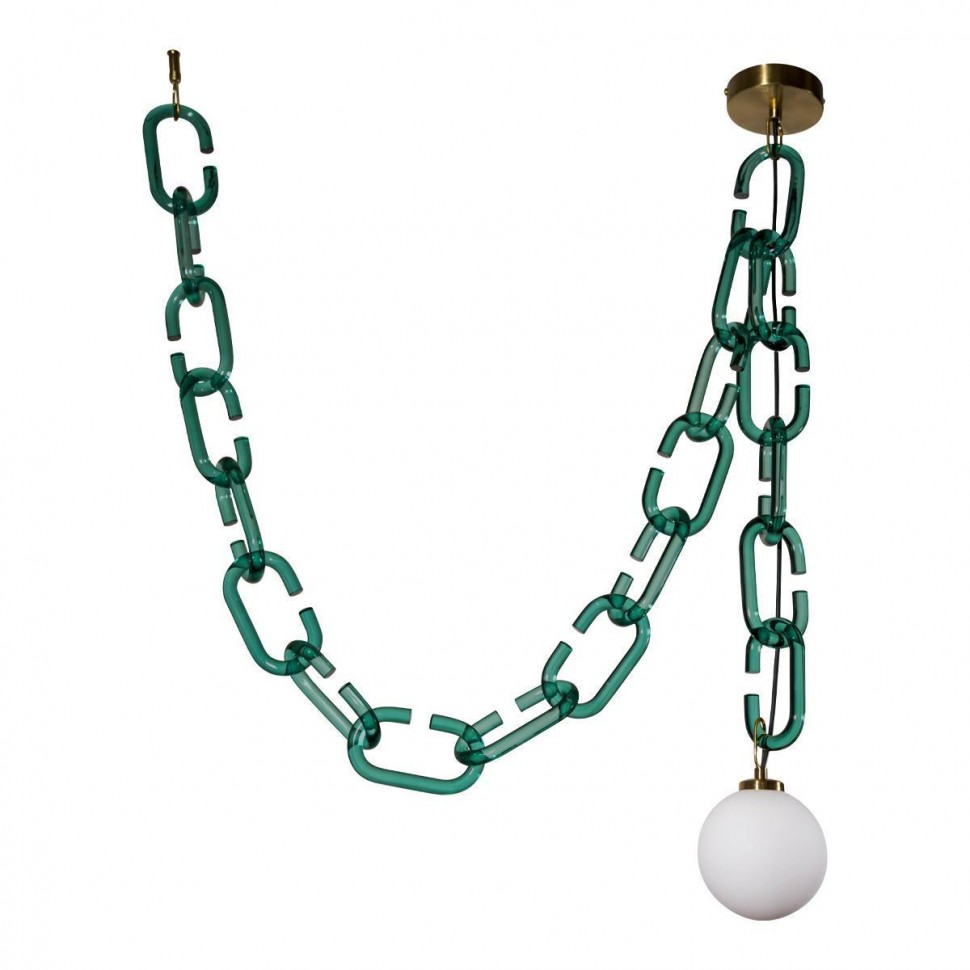 Подвесной светильник Loft IT Chain 10128C Green фото 1 — Дзинь ля-ля