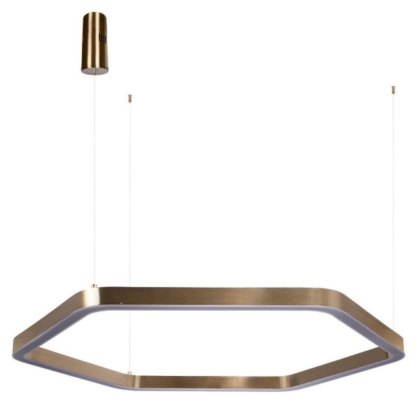 Подвесной светодиодный светильник Loft IT Titanium 10243L Gold — Дзинь ля-ля