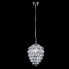 Подвесной светильник Crystal Lux Charme SP2 Chrome/Transparent фото 1 &mdash; Дзинь ля-ля