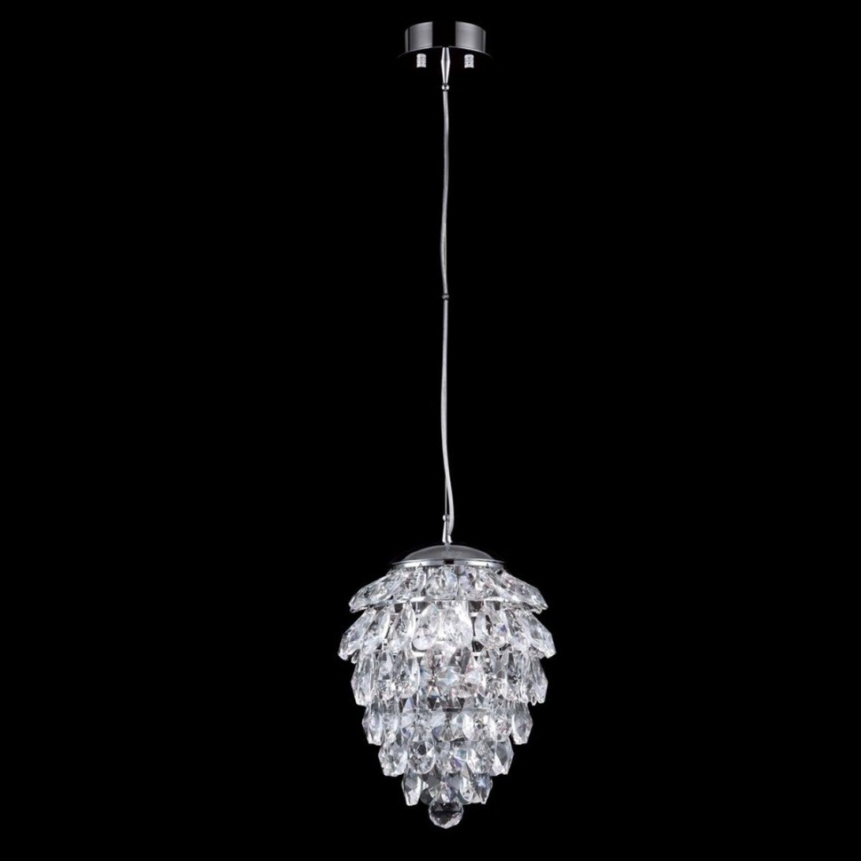 Подвесной светильник Crystal Lux Charme SP2 Chrome/Transparent фото 1 &mdash; Дзинь ля-ля