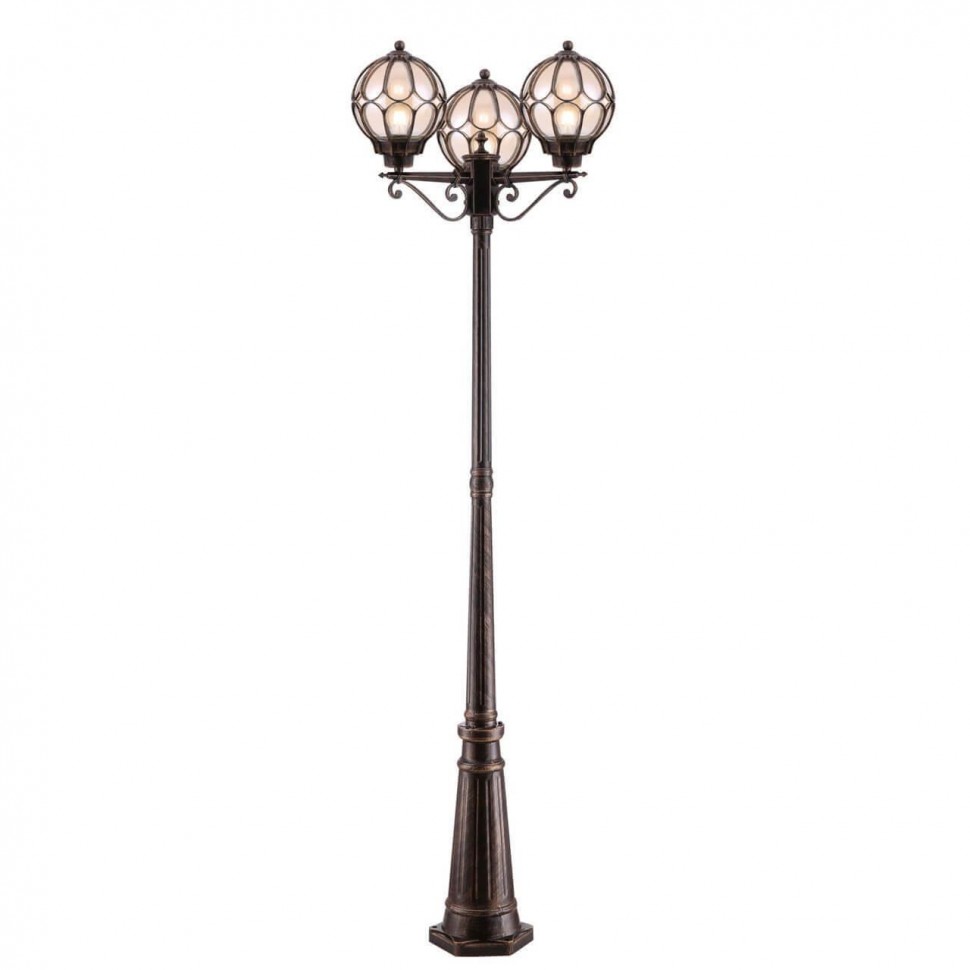 Садово-парковый светильник Maytoni Via O023FL-03G фото 1 — Дзинь ля-ля