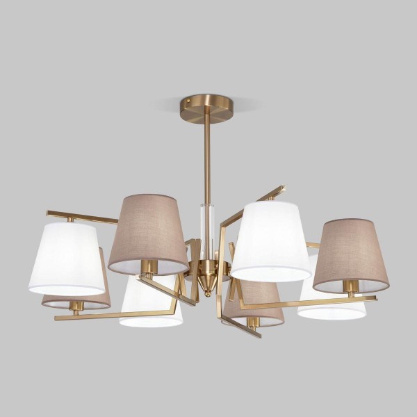 Потолочная люстра Eurosvet Ozark 60149/8 латунь &mdash; Дзинь ля-ля