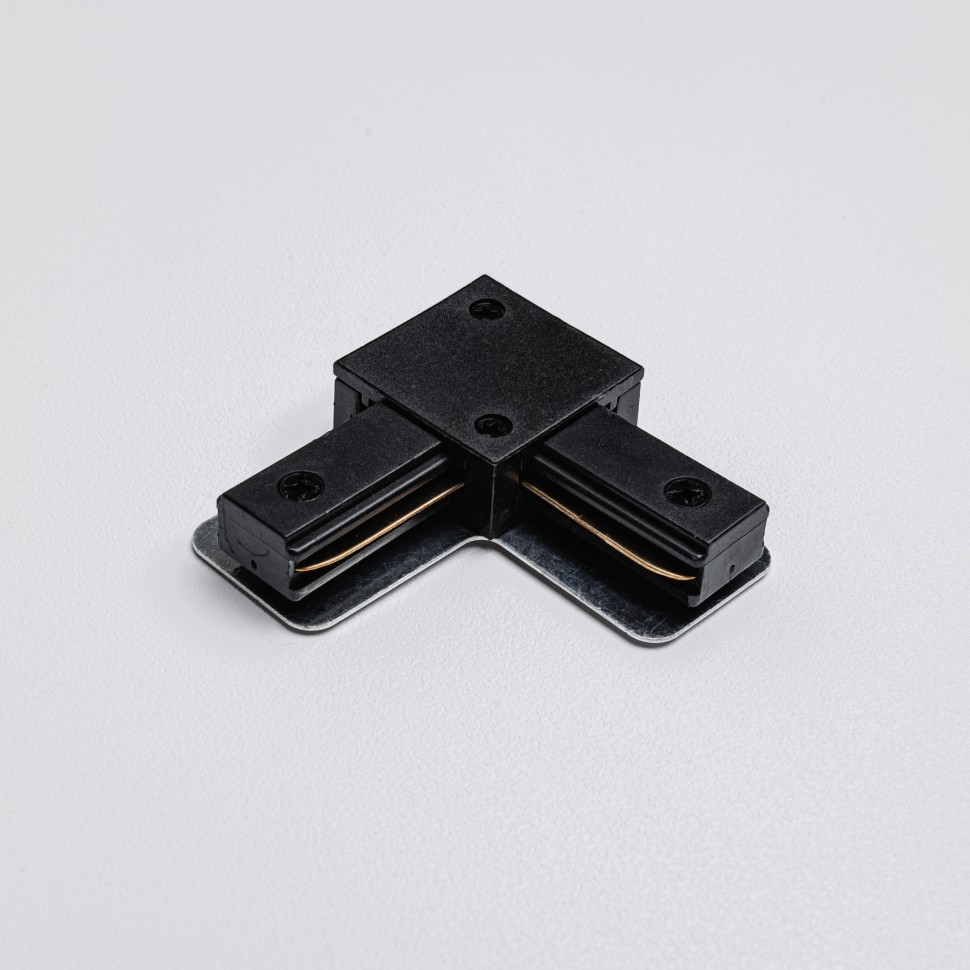 Угловой коннектор для однофазного трекового шинопровода MKA-002-2 Черный фото 1 — Дзинь ля-ля