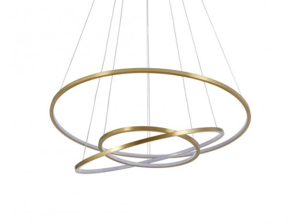 Подвесной светодиодный светильник Newport Loren 15303/S brass М0070233 &mdash; Дзинь ля-ля