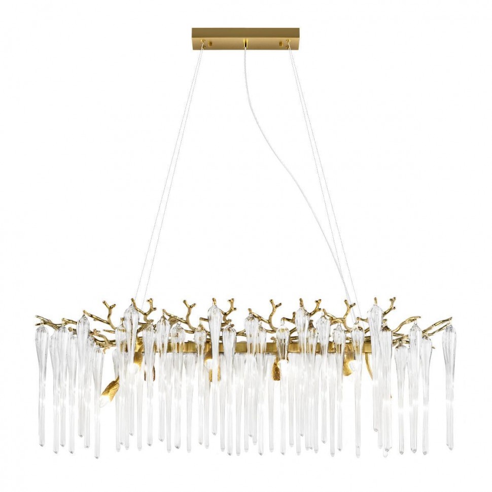 Подвесная люстра Loft IT Waterfall 10350/1000L AB фото 1 &mdash; Дзинь ля-ля