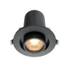 Встраиваемый светодиодный спот Maytoni Technical Hidden DL045-01-10W3K-B фото 1 &mdash; Дзинь ля-ля