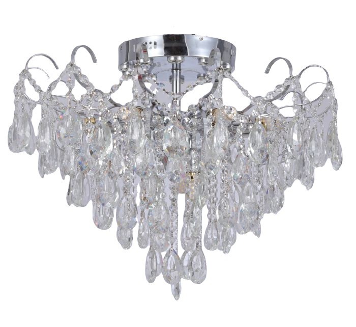 Люстра с хрусталем 15506/9CR CL WTLED ЭкономСвет фото 1 — Дзинь ля-ля