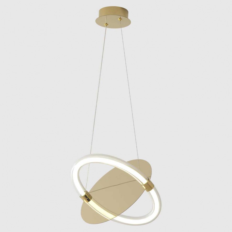 Подвесной светильник Crystal Lux NEBULA SP22W LED GOLD фото 1 &mdash; Дзинь ля-ля