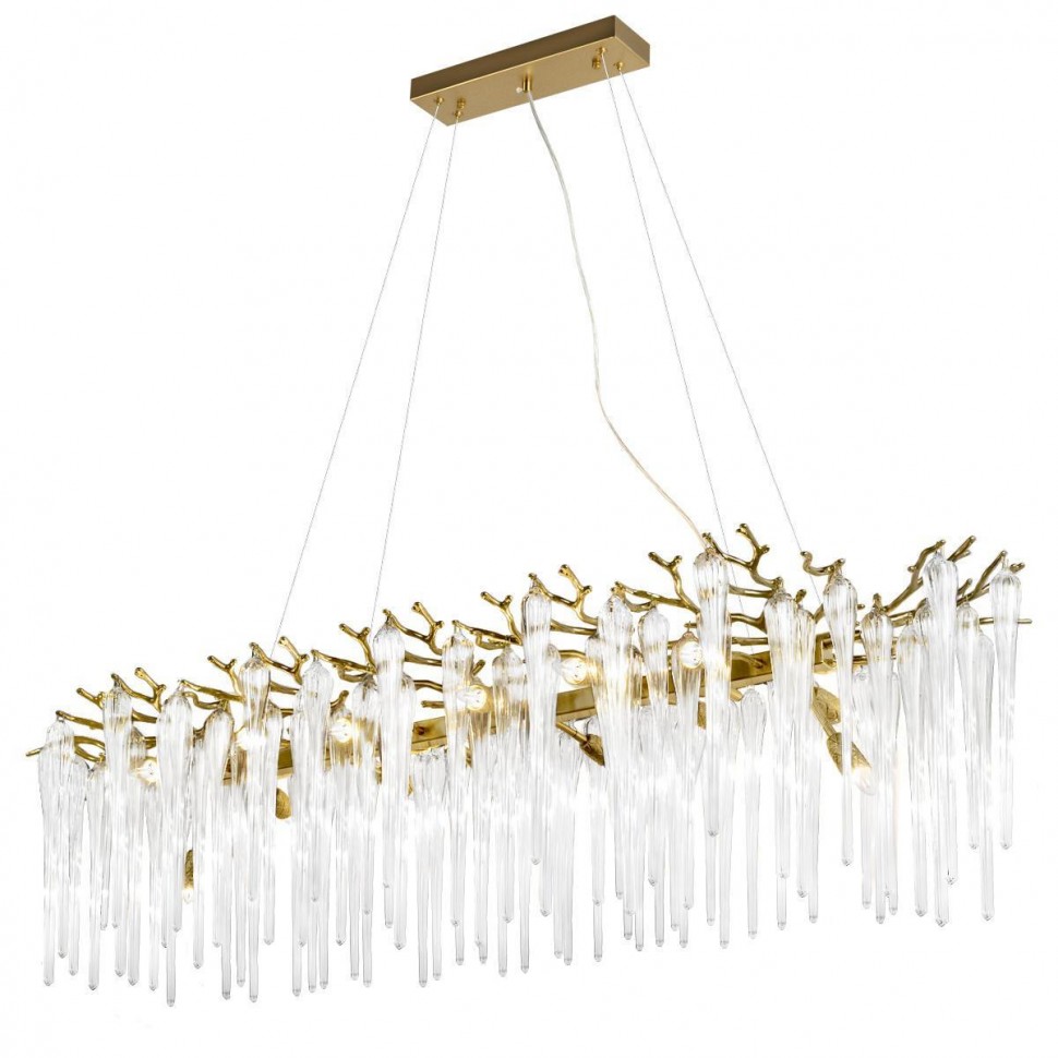 Подвесная люстра Loft IT Waterfall 10350/1200L AB фото 1 &mdash; Дзинь ля-ля