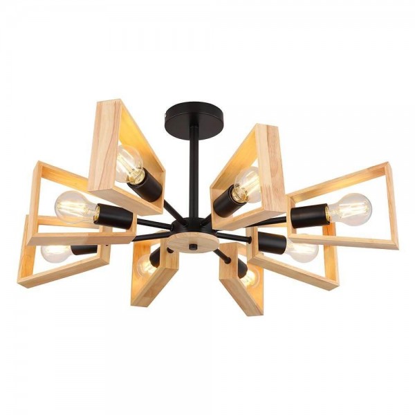 Потолочная люстра Arte Lamp Brussels A8030PL-8BK &mdash; Дзинь ля-ля