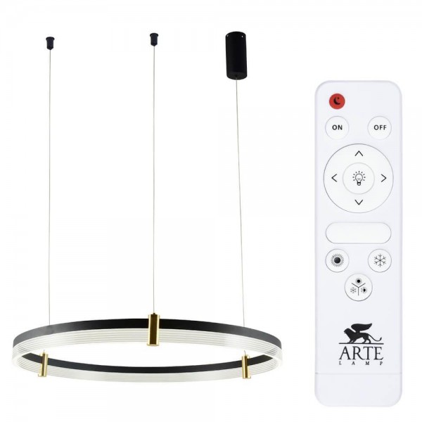 Подвесной светодиодный светильник Arte Lamp Mercury A2183SP-1BK — Дзинь ля-ля