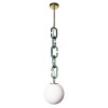 Подвесной светильник Loft IT Chain 10128P Green фото 1 — Дзинь ля-ля