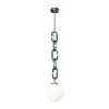 Подвесной светильник Loft IT Chain 10128P Green фото 2 — Дзинь ля-ля