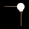 Настенный светодиодный светильник Loft IT Meridian 10132/A Gold фото 2 — Дзинь ля-ля