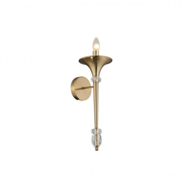Бра Crystal Lux Miracle AP1 Bronze &mdash; Дзинь ля-ля