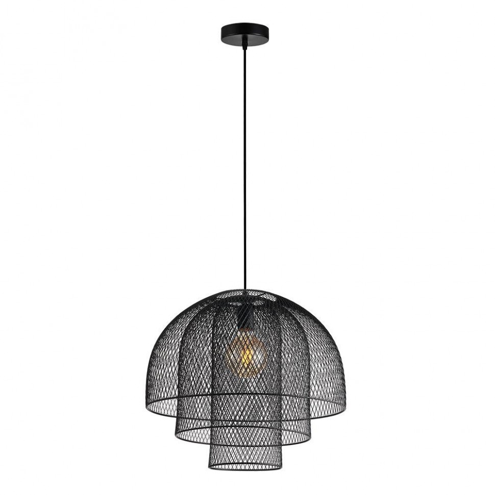 Подвесной светильник Arte Lamp CASTELLO A7064SP-1BK фото 1 &mdash; Дзинь ля-ля