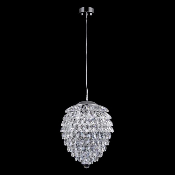 Подвесной светильник Crystal Lux Charme SP6 Chrome/Transparent &mdash; Дзинь ля-ля