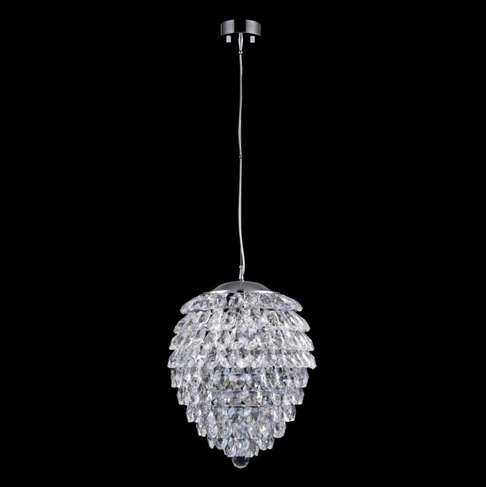 Подвесной светильник Crystal Lux Charme SP6 Chrome/Transparent фото 1 &mdash; Дзинь ля-ля